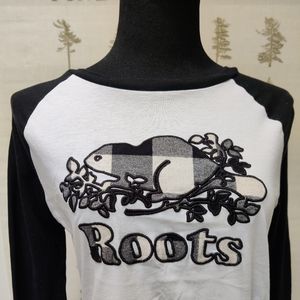 Roots Cooper Plaid Long Sleeve T-shirt - Medium